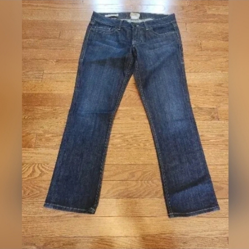 William Rast Kristen Ultra Skinny Capri Style Women's Blue Jeans Size 28